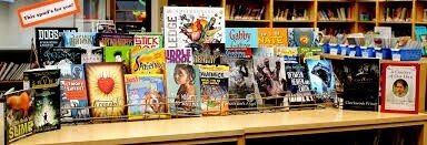 Picture of books on a table
